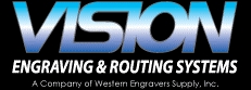 Logotipo de Vision engraving & routing systems