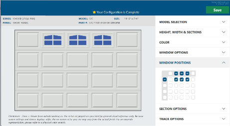 CIS Configurator for SYSPRO used for SafeWays Garage Doors